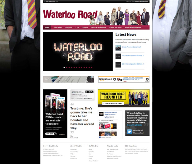 Waterloo Road Website