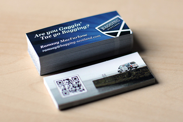 Bagging Scotland Mini Cards