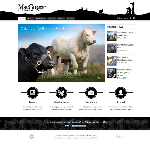 MacGregor Photography Website