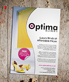 Optima Blinds Graphic Design