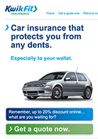 KwikFit Insurance Website Design