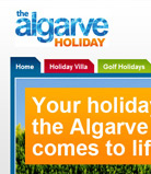 The Algarve Holiday Website Design